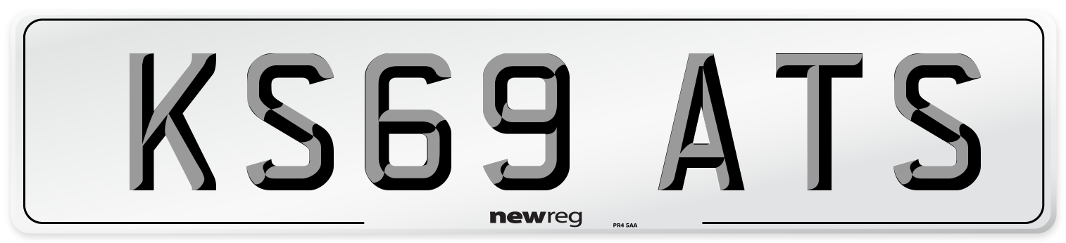 KS69 ATS Number Plate from New Reg
